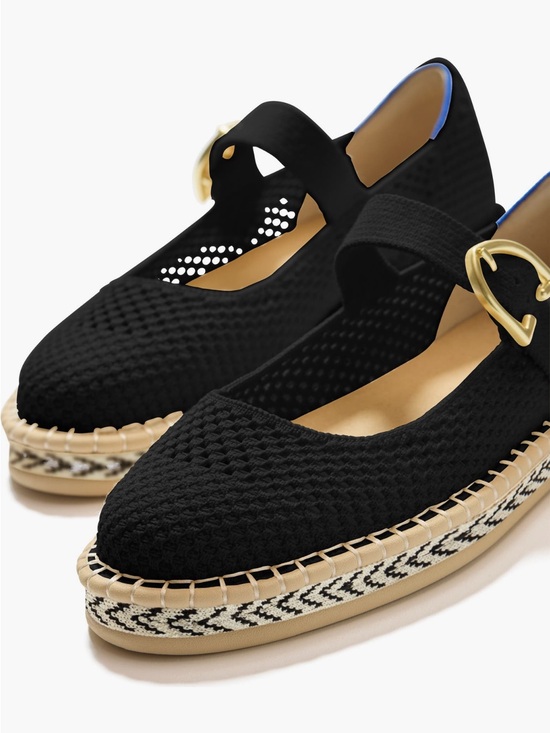 Rothy's Shoes - NEW Rothy's The Espadrille Mary Jane in Black